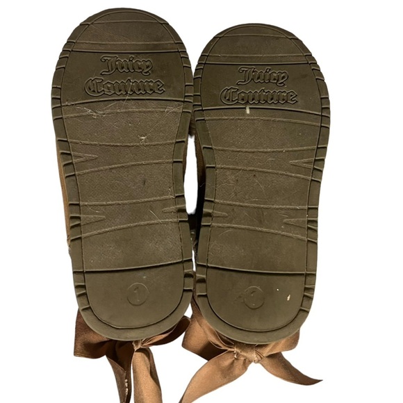 Juicy Couture Palisades brown faux suede and leopard print boots with faux fur - Picture 8 of 9